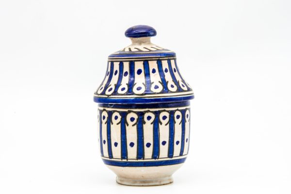 Old Moroccan Pottery vase Arabian Art chic luxurious Decor
