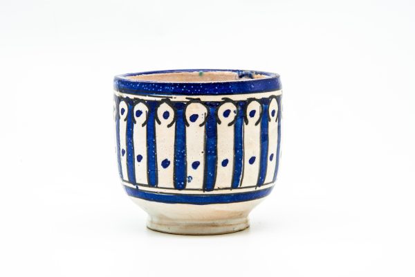 Old Moroccan Pottery vase Arabian Art chic luxurious Decor
