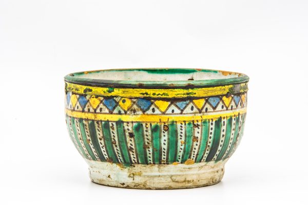 Vintage Pottery Pot Moroccan vase Arabian Art chic luxurious Decor