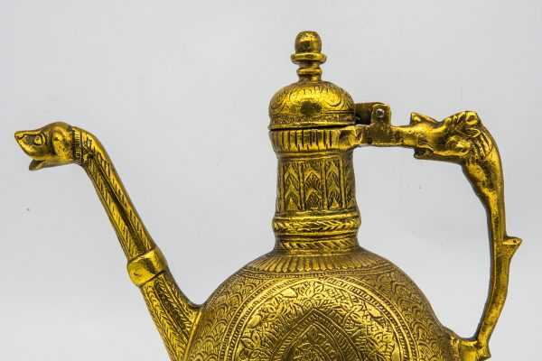 VINTAGE Moroccan Copper Teapot, Antique Copper Teapot Morocco, Moroccan Handmade Teapot