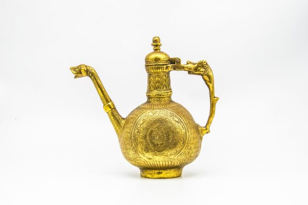 VINTAGE Moroccan Copper Teapot, Antique Copper Teapot Morocco, Moroccan Handmade Teapot