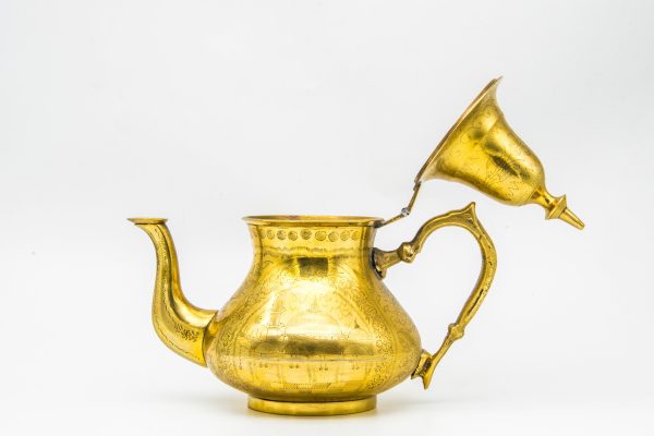 VINTAGE Moroccan Copper Teapot, Antique Copper Teapot Morocco, Moroccan Handmade Teapot