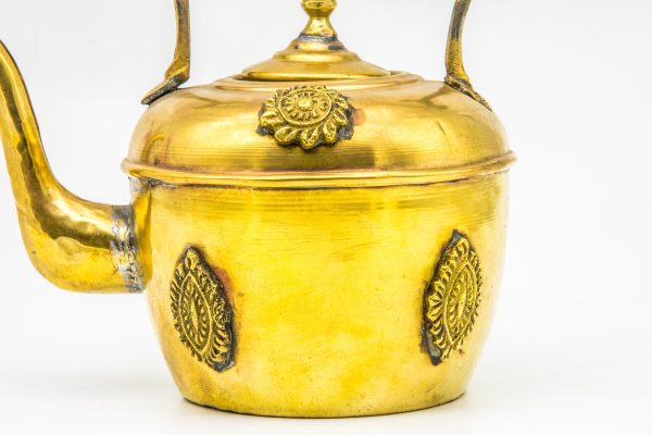 VINTAGE Moroccan Copper Teapot, Antique Copper Teapot Morocco, Moroccan Handmade Teapot