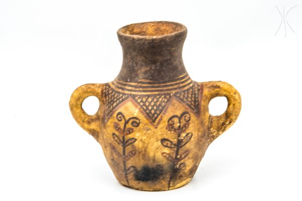 Antique clay Pottery Moroccan vase berber Arabian Art Decor