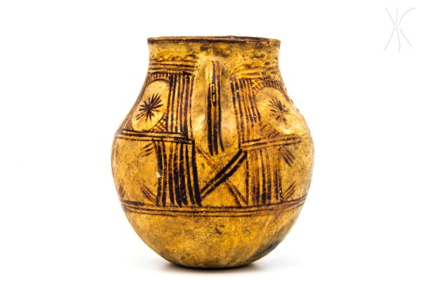 Antique water clay Pottery Moroccan vase berber Arabian Art Decor