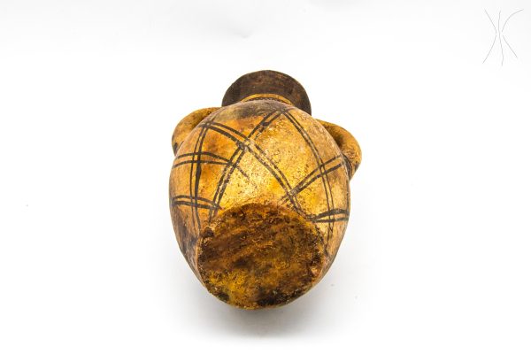 Antique water clay jar used by moroccan berber families
