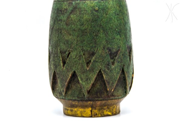 Vintage Moroccan copper Vase, Antique Copper Vase Morocco, Moroccan pottery vase