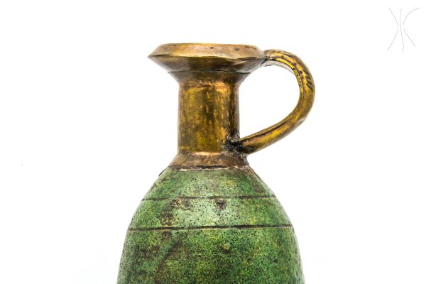 Vintage Moroccan copper Vase, Antique Copper Vase Morocco, Moroccan pottery vase