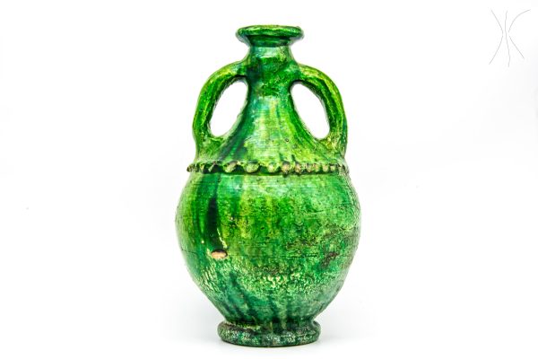 Antique clay Pottery Moroccan vase berber Arabian Art Decor