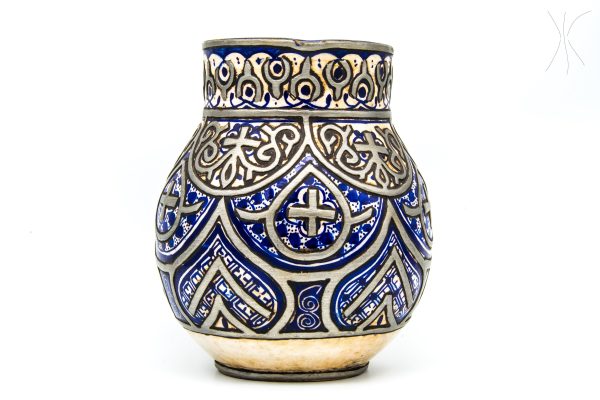 Vintage Pottery Pot Moroccan vase Arabian Art chic luxurious Decor
