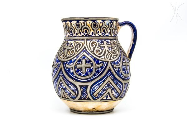 Vintage Pottery Pot Moroccan vase Arabian Art chic luxurious Decor