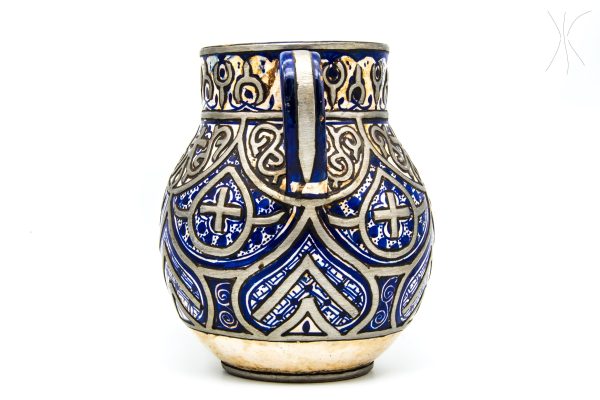 Vintage Pottery Pot Moroccan vase Arabian Art chic luxurious Decor