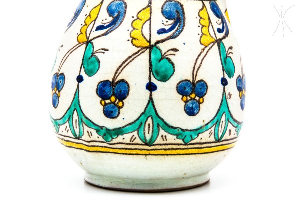 Vintage Pottery Pot Moroccan vase Arabian Art chic luxurious Decor