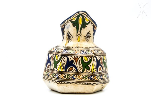 Vintage Pottery Pot Moroccan vase Arabian Art chic luxurious Decor