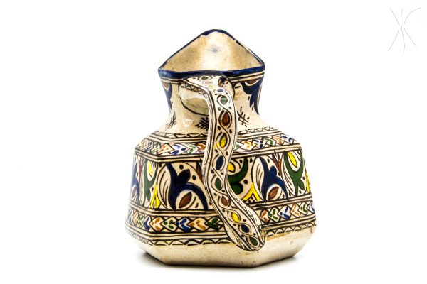 Vintage Pottery Pot Moroccan vase Arabian Art chic luxurious Decor