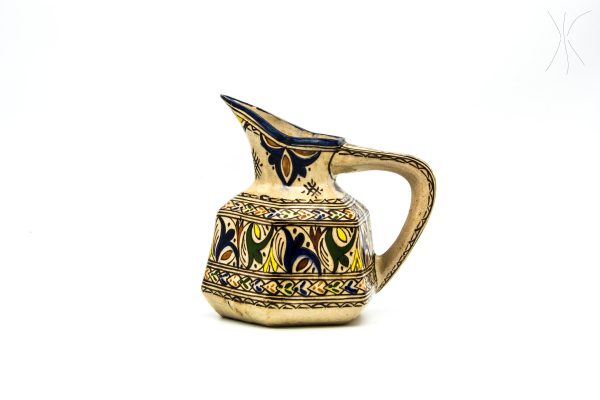 Vintage Pottery Pot Moroccan vase Arabian Art chic luxurious Decor