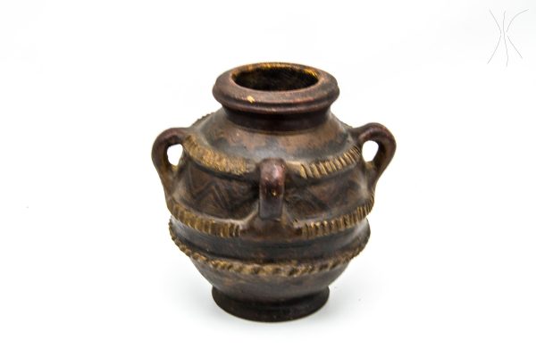 Antique clay Pottery Moroccanshelf decor,scandinavian decor, vintage art, antique decor,moroccan decor, vintage office decor,ash jar