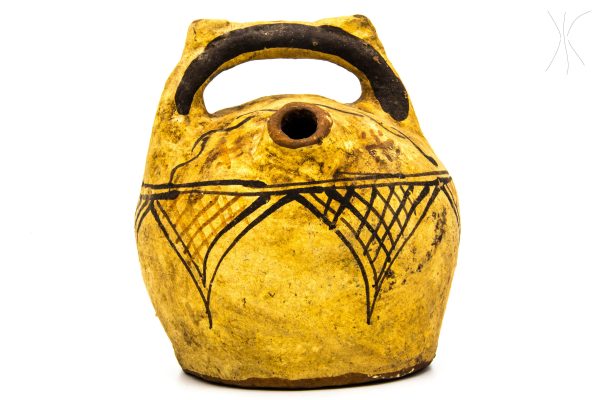 Vintage clay Pottery Moroccan vase berber Arabian Art Decor