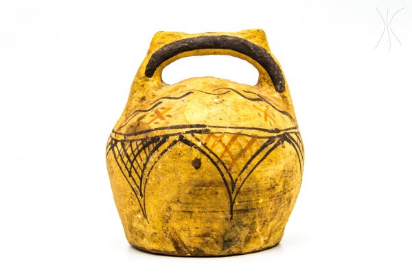 Vintage clay Pottery Moroccan vase berber Arabian Art Decor