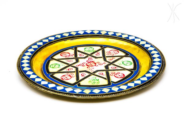 Moroccan Traditional Tray Decor - Moroccan tray for Tea - Very beautiful moroccan antique decor