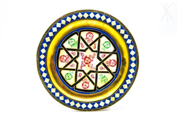 Moroccan Traditional Tray Decor - Moroccan tray for Tea - Very beautiful moroccan antique decor