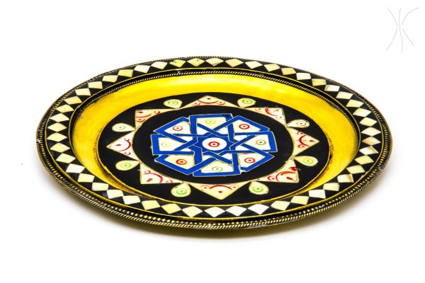 Moroccan Traditional Tray Decor - Moroccan tray for Tea - Very beautiful moroccan antique decor