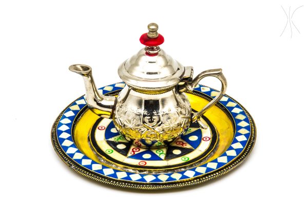 Moroccan Traditional Tray Decor - Moroccan tray for Tea - Very beautiful moroccan antique decor