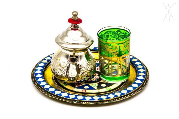 Moroccan Traditional Tray Decor - Moroccan tray for Tea - Very beautiful moroccan antique decor