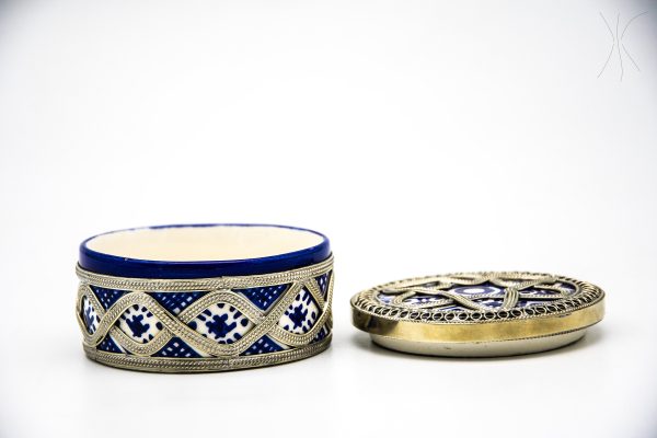 Moroccan Ceramic Box - Very beautiful moroccan antique decor
