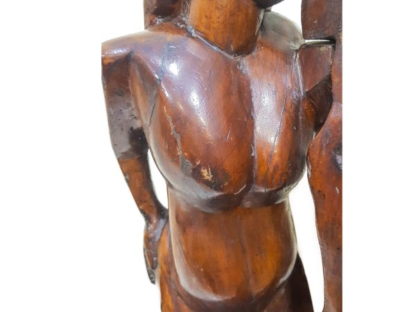 Wooden Mother Sculpture, Unique Mother Sculpture Wood, Wood Sculpture Art, mom figurine