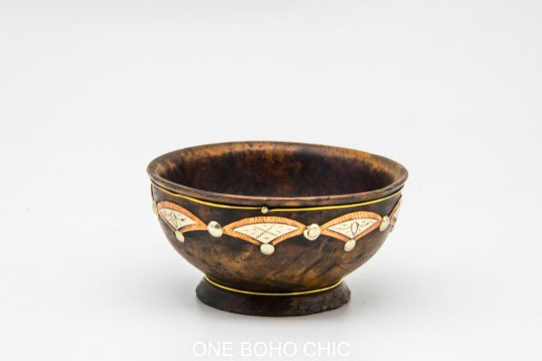 Moroccan wooden bowl, Moroccan Patterned Earthenware Bowls, Very beautiful moroccan antique decor