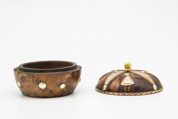 Moroccan Wood Bowl - Very beautiful moroccan antique decor