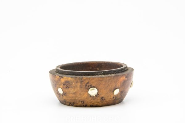 Moroccan Wood Bowl - Very beautiful moroccan antique decor