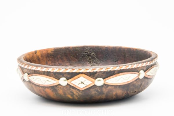 Moroccan wooden bowl, Moroccan Patterned Earthenware Bowls, Very beautiful moroccan antique decor