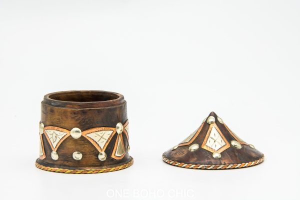 Moroccan Wood Bowl - Very beautiful moroccan antique decor
