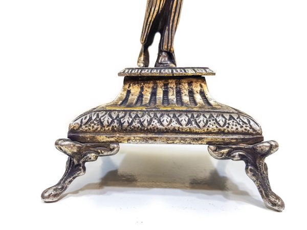 Rare candlestick jewish Art Decor Table