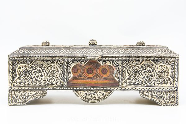 Vintage Moroccan chest - Moroccan Wooden Chest, moorish home decor