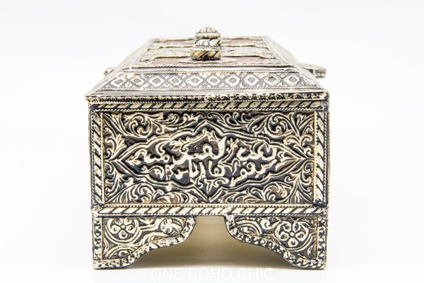 Vintage Moroccan chest - Moroccan Wooden Chest, moorish home decor