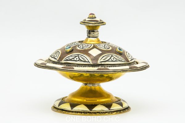 Very beautiful moroccan antique COPPER dinning set table decor