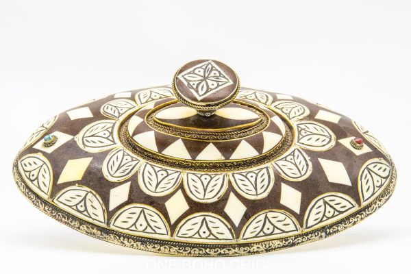 Very beautiful moroccan antique COPPER dinning set table decor