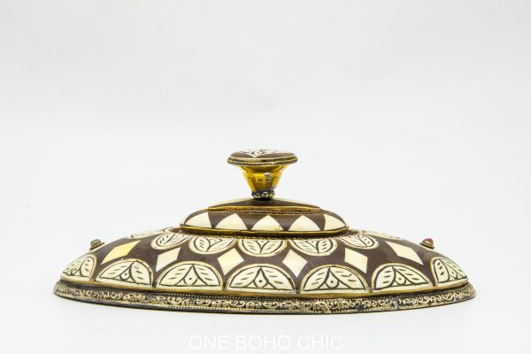 Very beautiful moroccan antique COPPER dinning set table decor