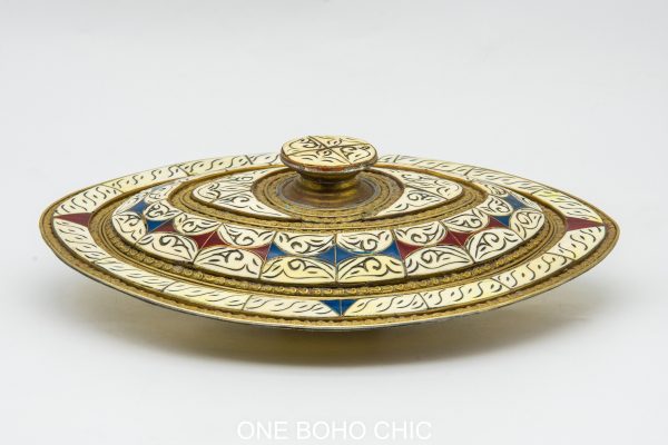 Very beautiful moroccan antique COPPER dinning set table decor