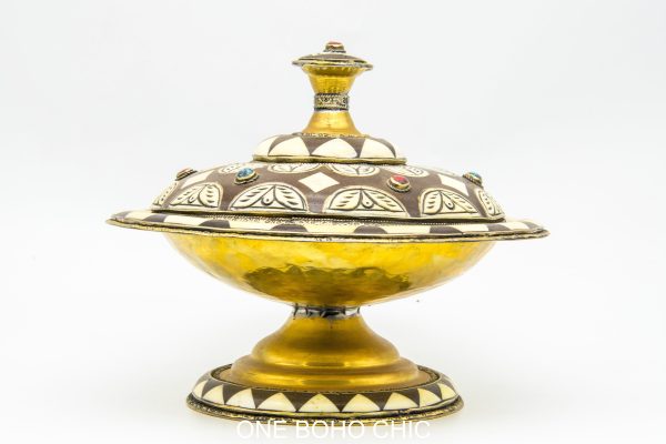 Very beautiful moroccan antique COPPER dinning set table decor