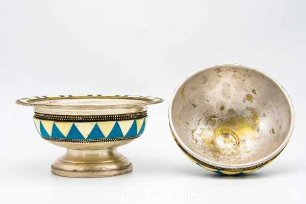 Very beautiful moroccan antique COPPER dinning set table decor