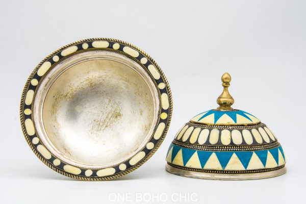 Very beautiful moroccan antique COPPER dinning set table decor