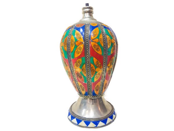 Vintage Moroccan Vase, Antique Copper Vase Morocco