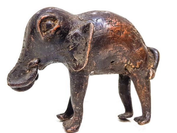 Carved wooden elephant, elephant Carving, Wooden elephant Sculpture, Animal Carving elephant Figurine, Handcarved Wooden Antelope Figurine