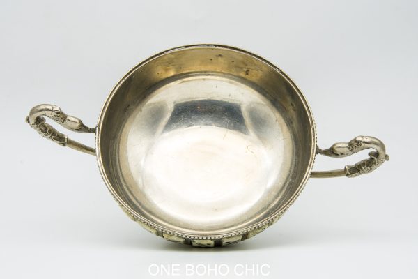 Antique moroccan Metal bowl - vintage copper bowl