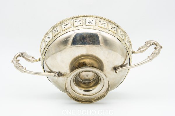 Antique moroccan Metal bowl - vintage copper bowl