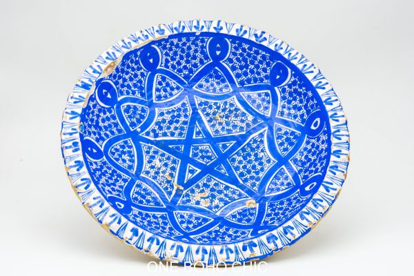 Moroccan Ceramic Bowl, Very beautiful moroccan antique decor
